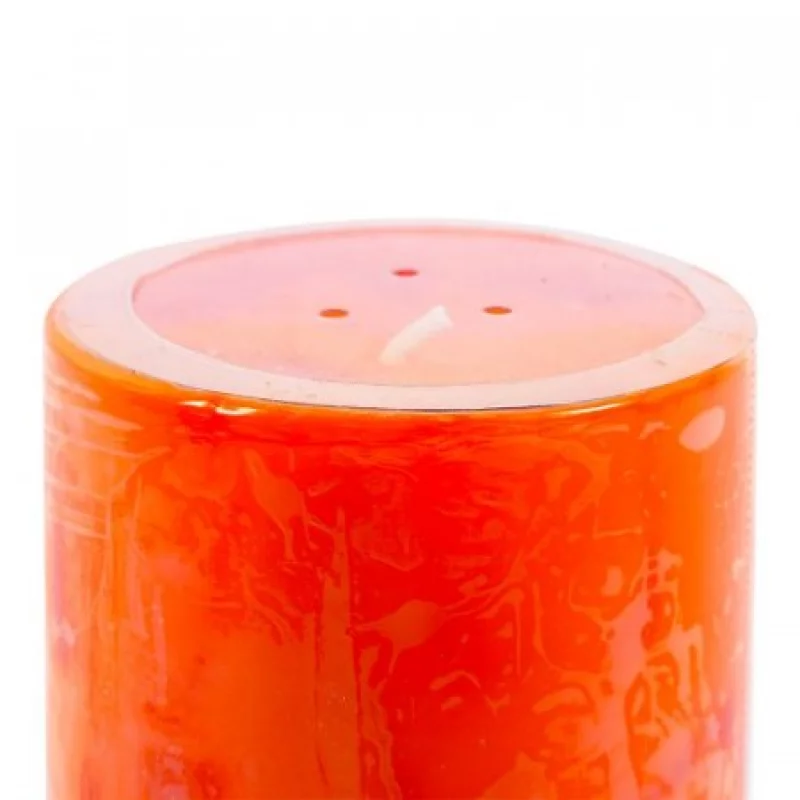 Vela Decorativa Mandarina Pomelo  Iluminata P34Cmp-Naranja