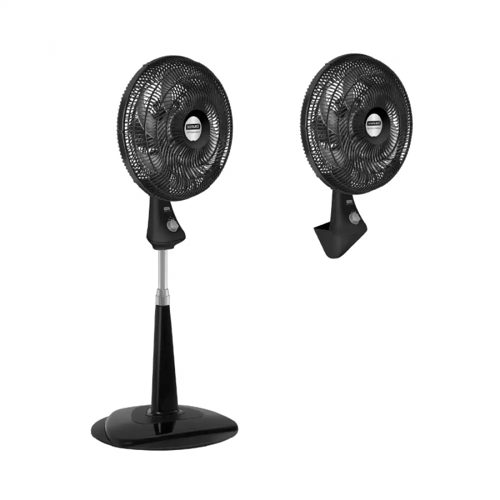 Ventilador Samurai Comfort Maxx 2en1 Negro