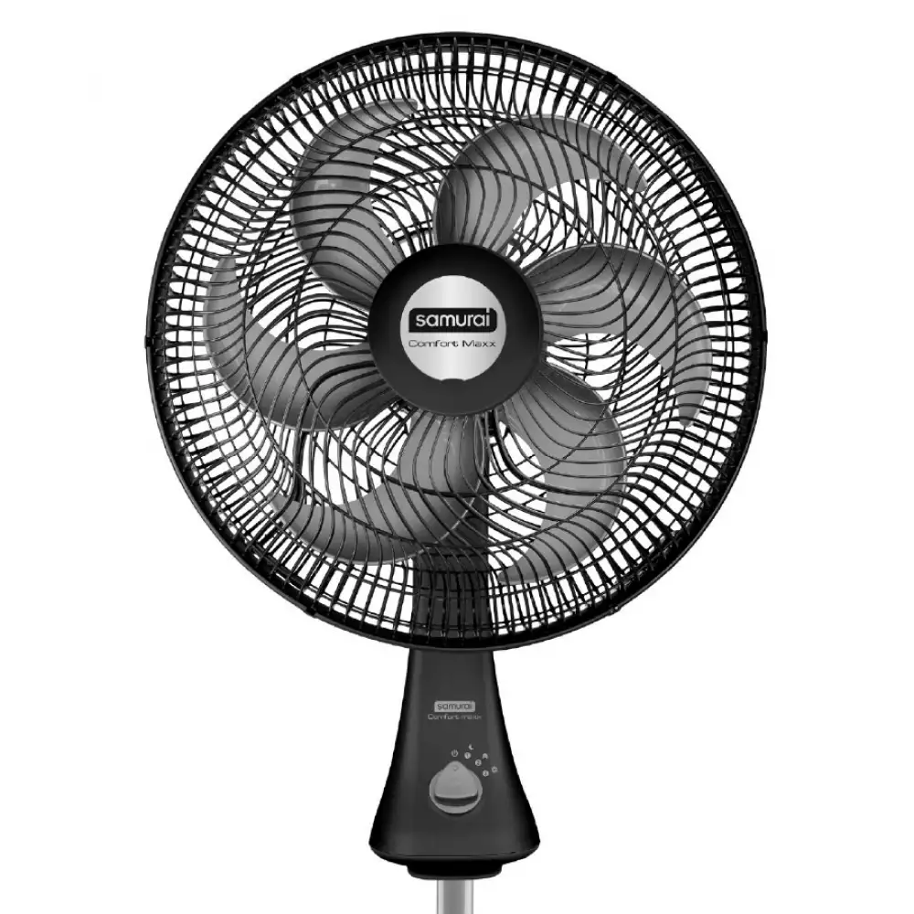 Ventilador Samurai Comfort Maxx 2en1 Negro
