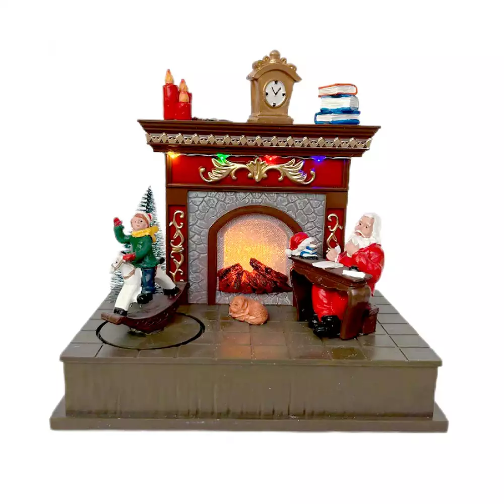 Villa Expressions Chimenea Cluz 20X20Cm Rojo
