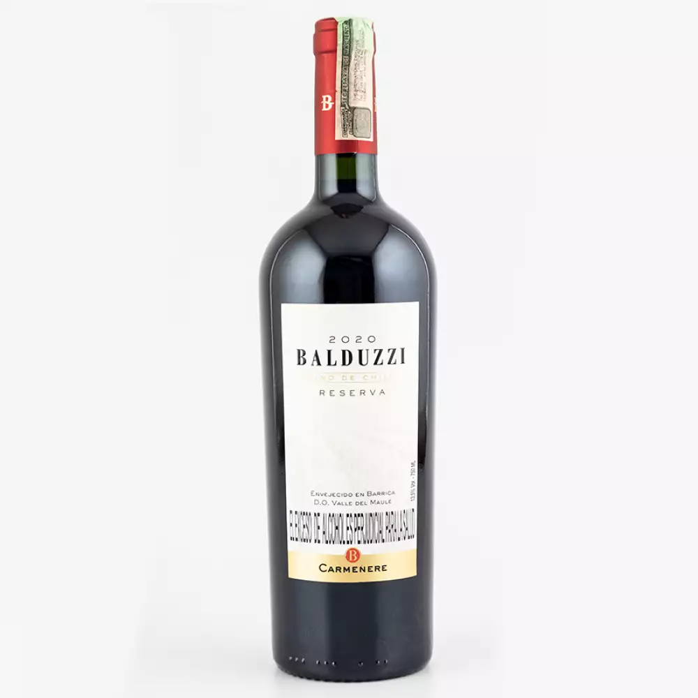 Vino Balduzzi 00141 X 750ml Carmenere Reserva - Home Sentry