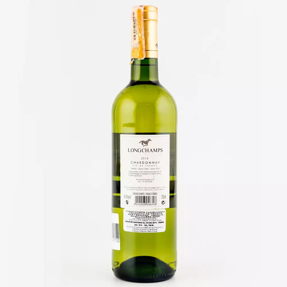 Vino longchamps 46313 x 750ml chardonnay