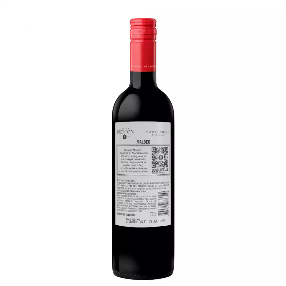 Vino Tinto Norton 750 Ml 8009269