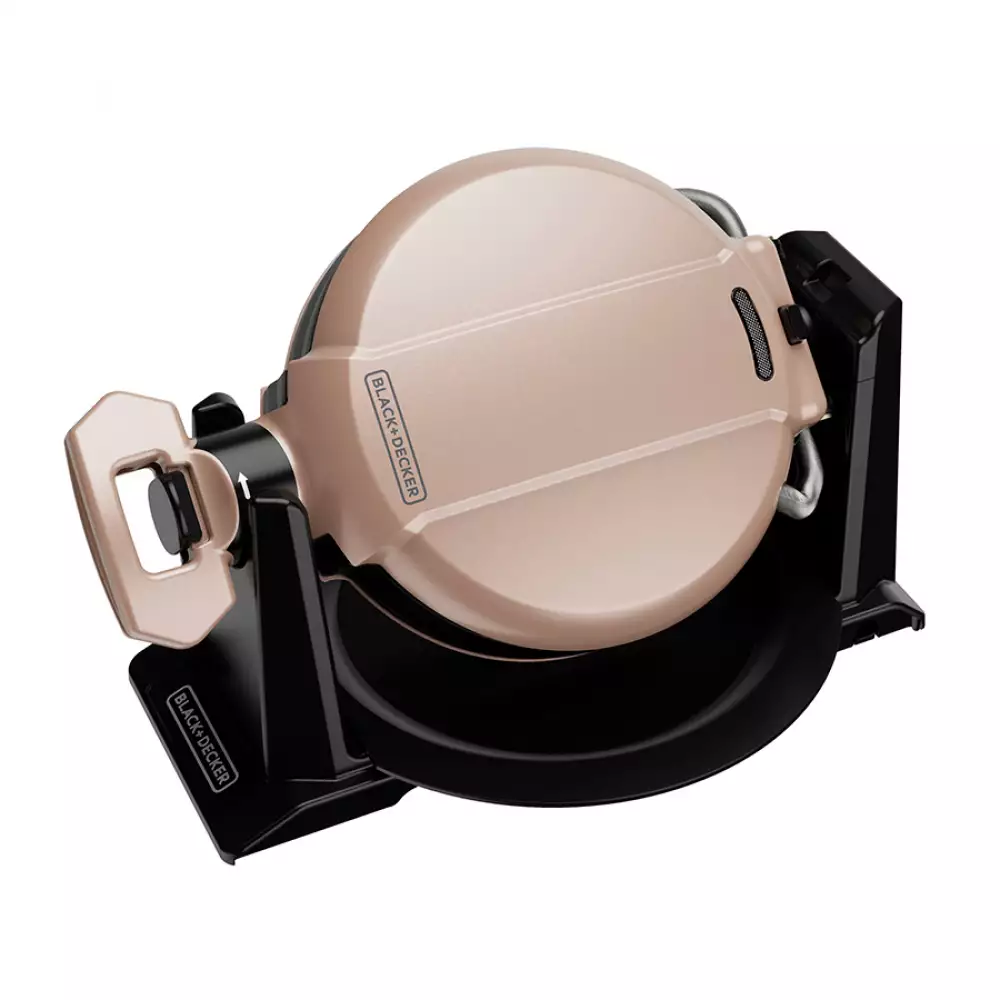 Waflera Giratoria Black+ Decker Prepara 2 Waffles
