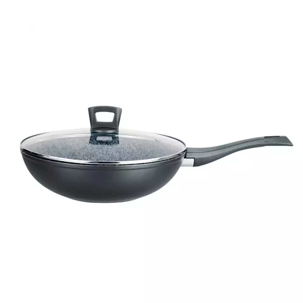 Wok Espiral Volcano 28Cm Aluminio Forjado Foa0728