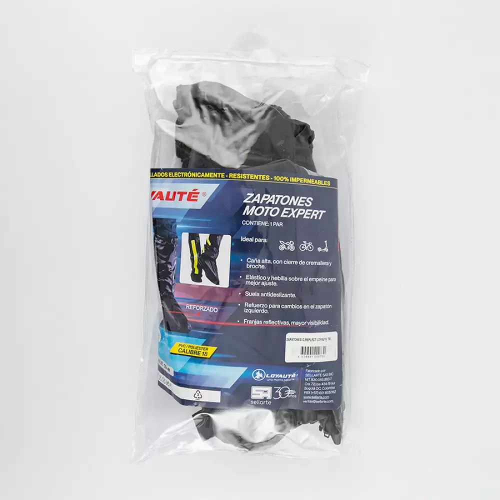 Zapatones Reflectivo Cana Alta Impermeab Xl Pvc Zapaton Txl