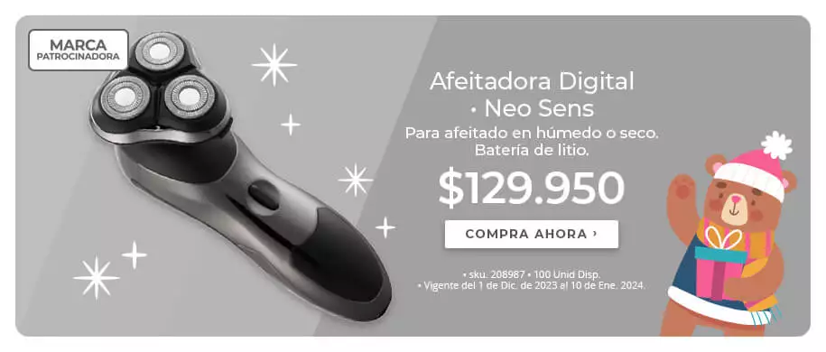 afeitadora digial