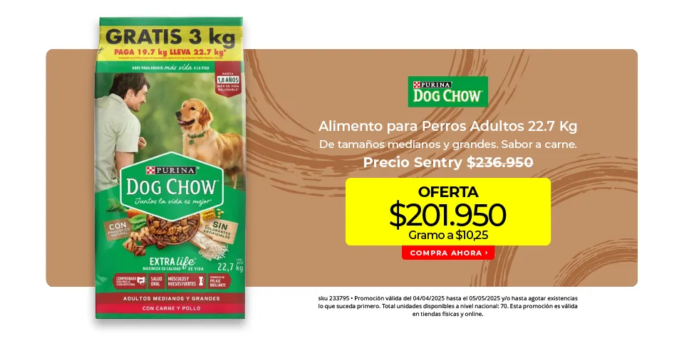dog chow 22.7kg