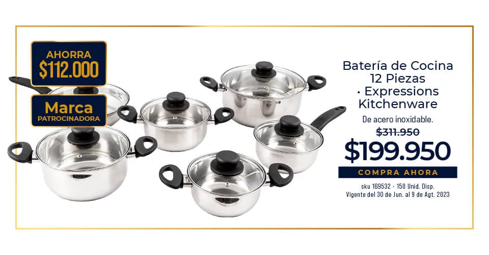 bateria de cocina