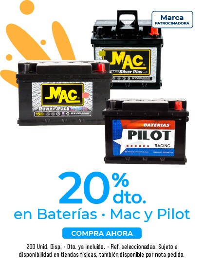 descuento en baterías