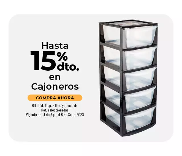 descuento en cajoneros