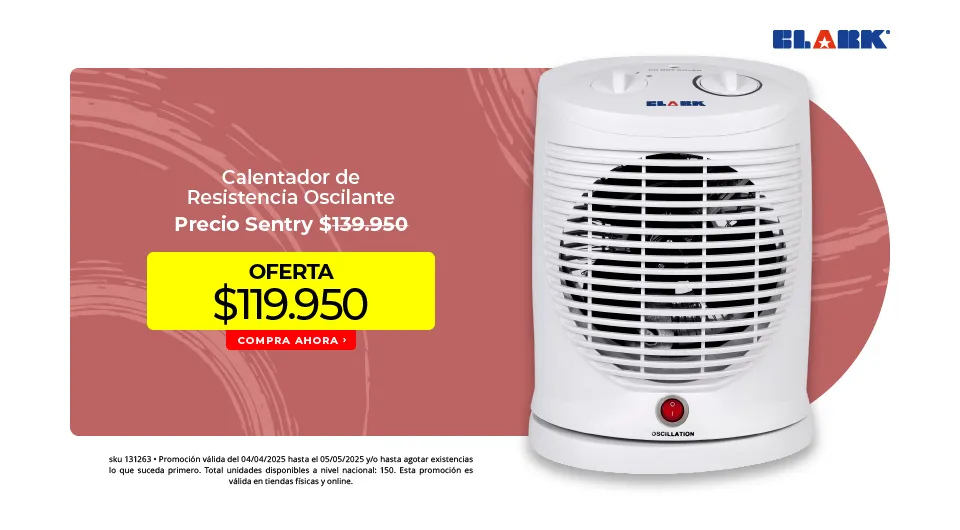 calentador de resistencia oscilante