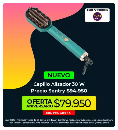 cepillo alisador 30W