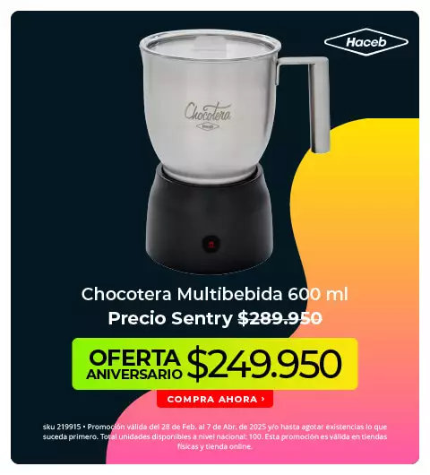Chocotera multibebida 600ml