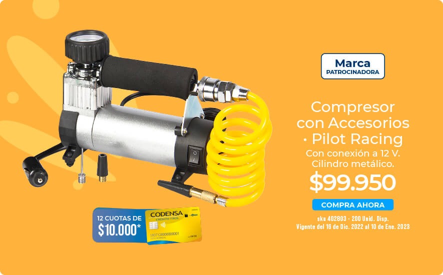 compresor con accesorios