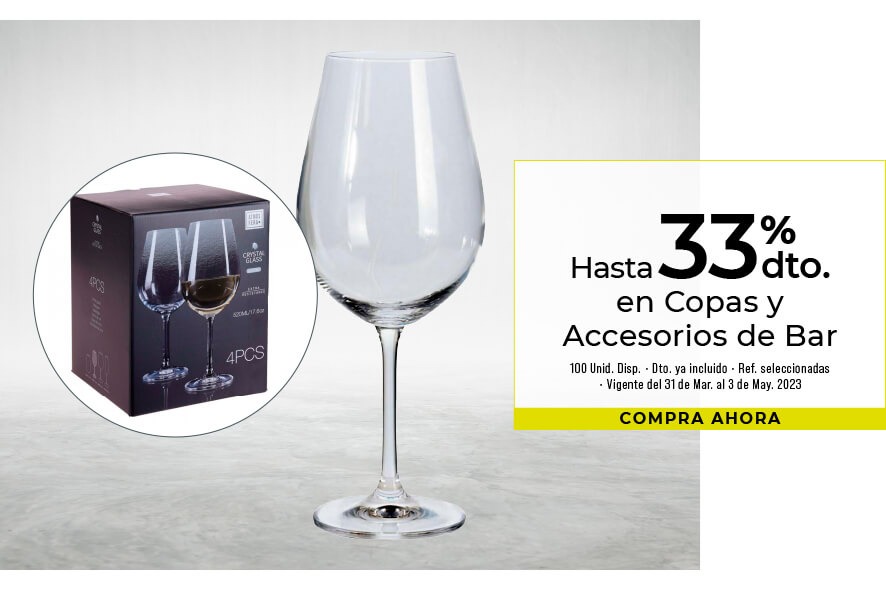 copas y accesorios de bar