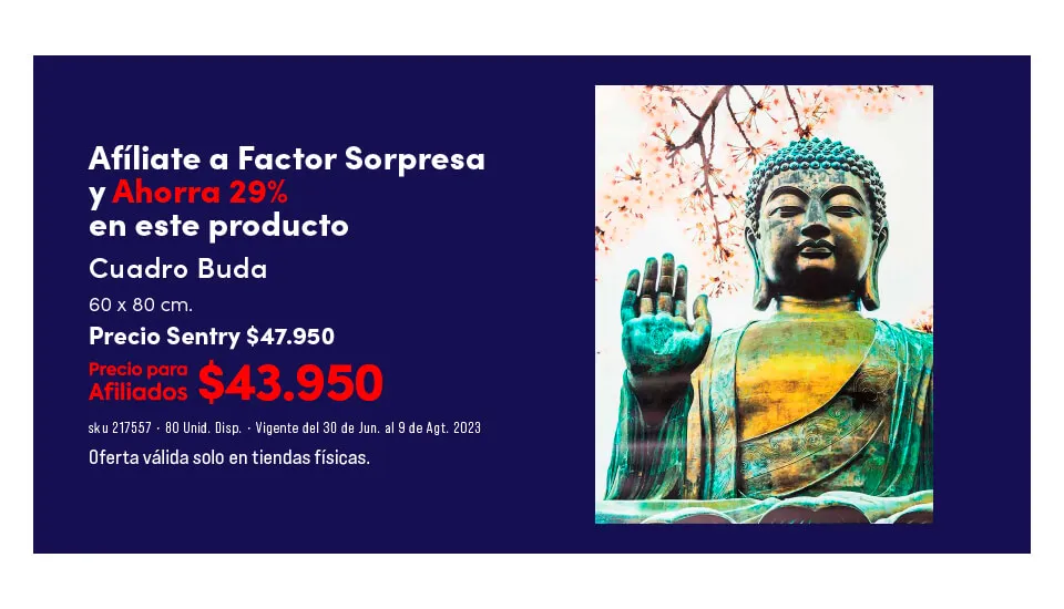 cuadro buda