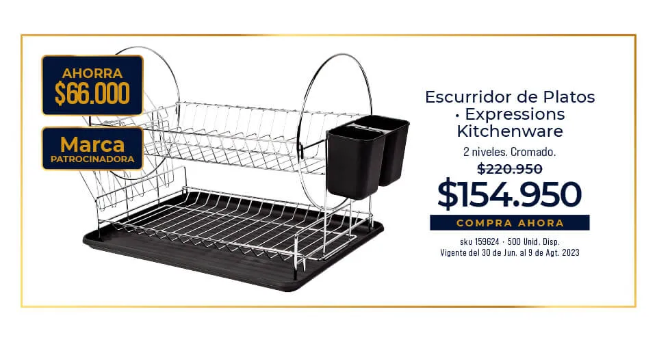 escurridor de platos