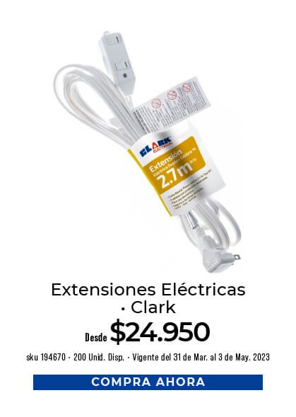 extenciones eléctricas