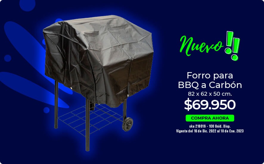 forro para BBQ a carbón