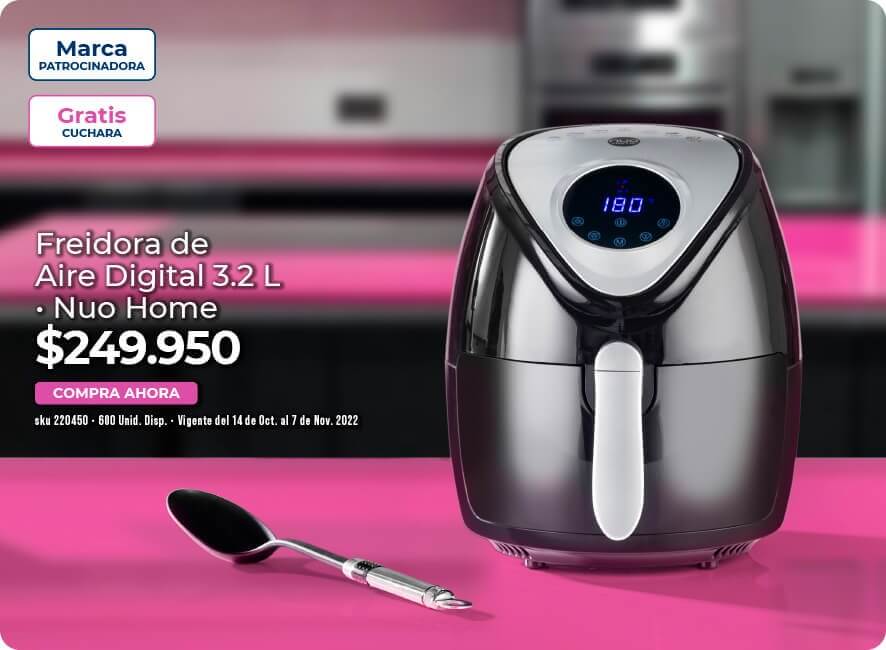 Freidora de aire digital 3.2L