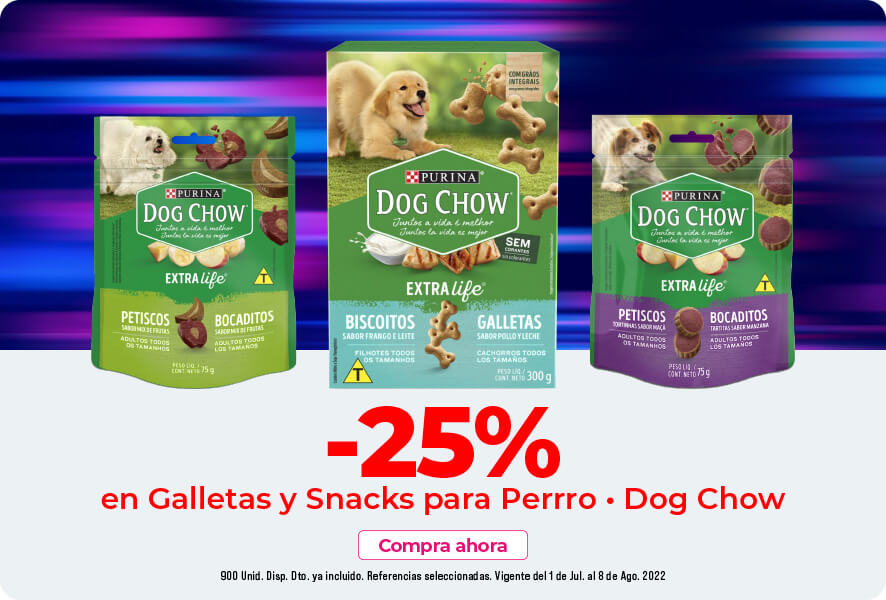 snacks perro dog chow