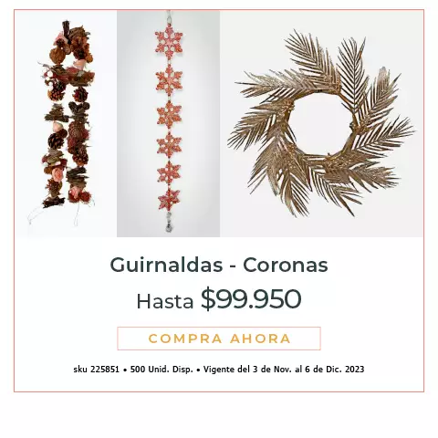 guirnaldas coronas
