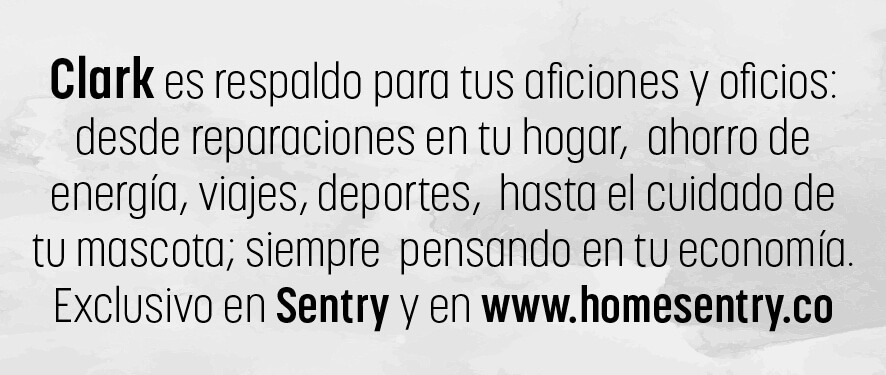 clark es respaldo para tus aficiones y oficios
