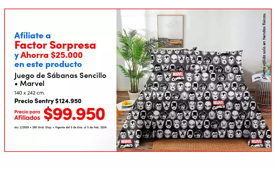 juego de sábanas sencillo