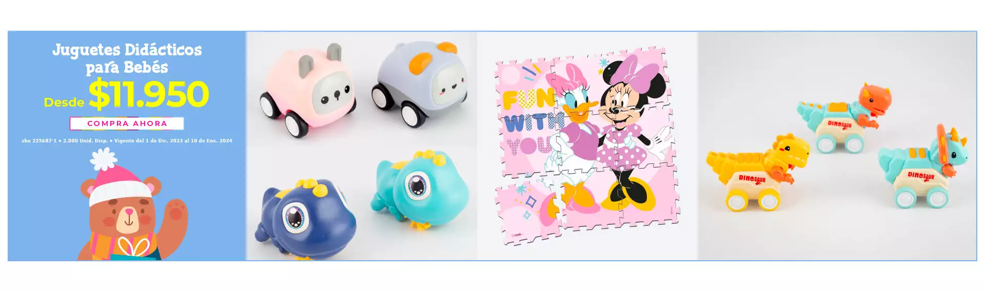 juguetes didácticos para bebés