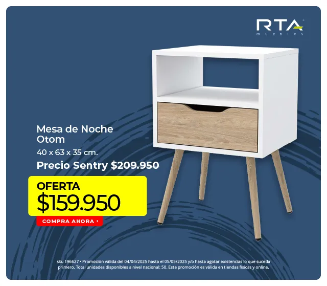 mesa de noche otom