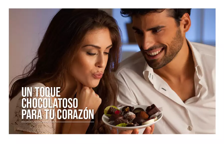 un toque chocolatoso para tu corazón