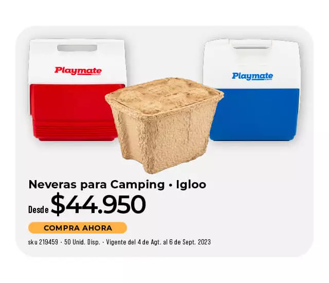 nevera para camping