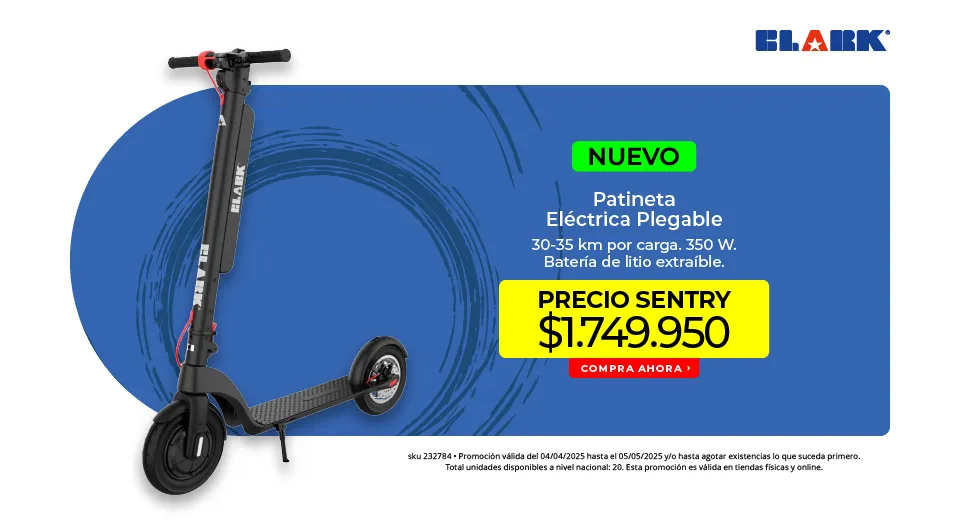 patineta eléctrica plegable