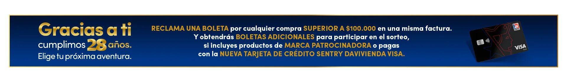 reclama una boleta adicional