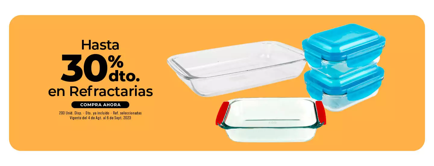 descuento en refractarias