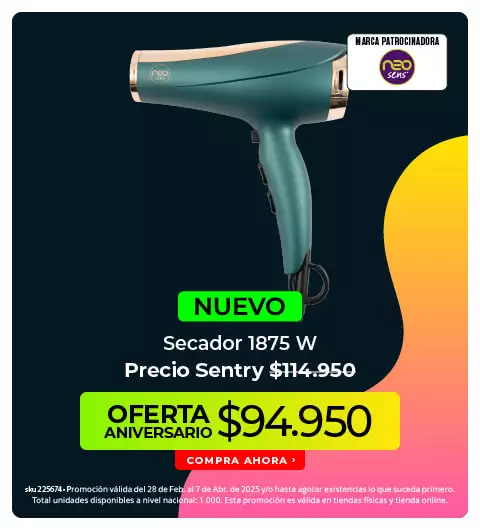 secador 1875 W