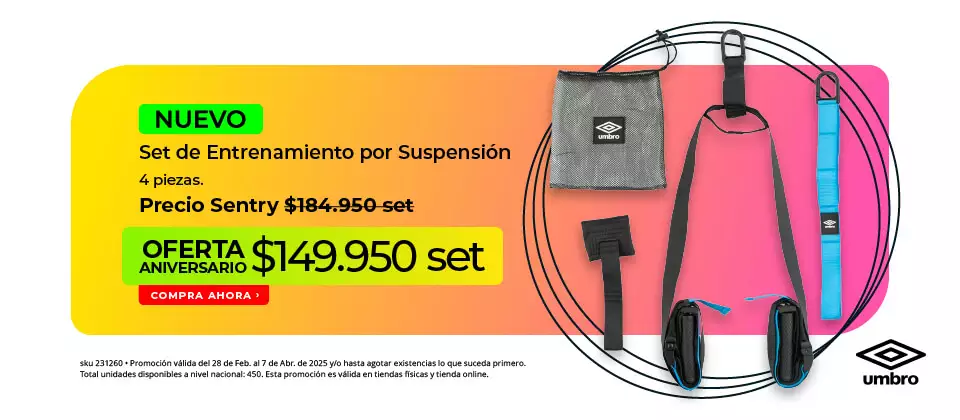 set de entretenniiento por suspención