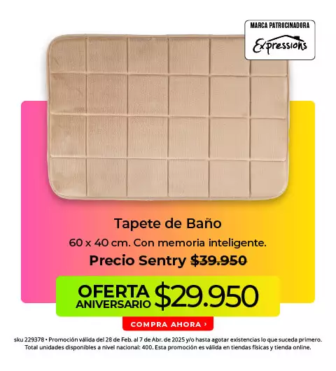 tapete de baño