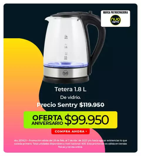 Tetera 1.8L