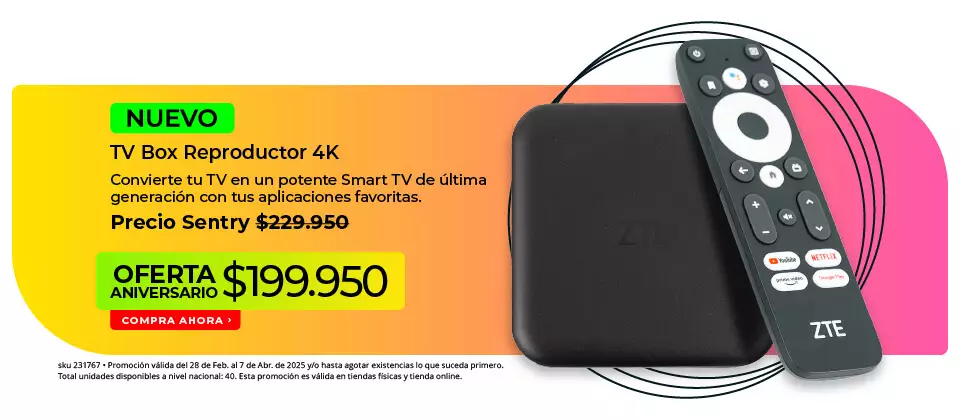 TV BOX reproductor 4K