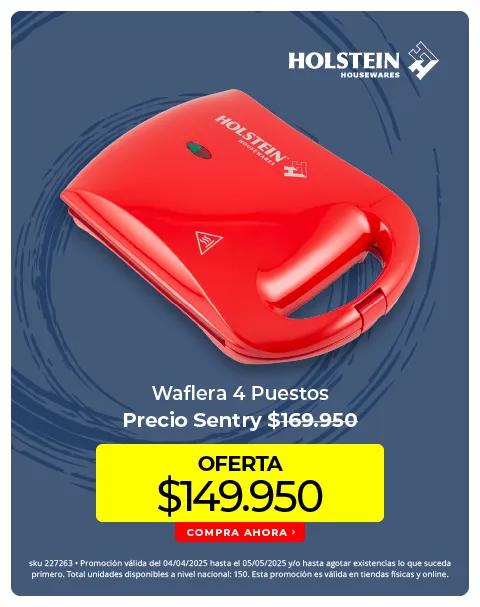 waflera 4 puestos