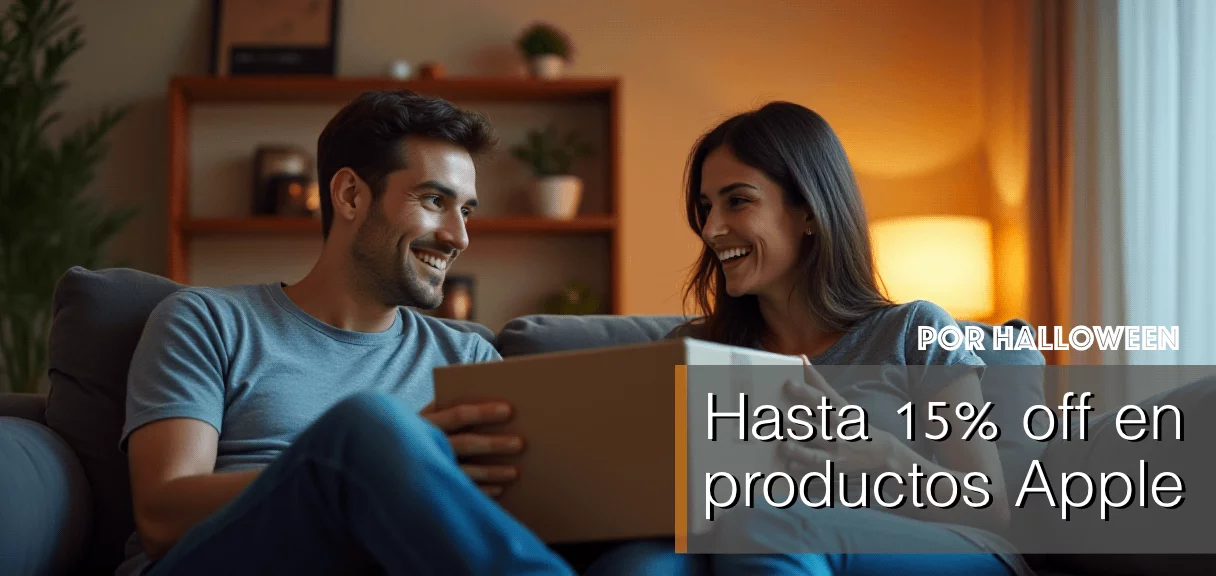 Hasta 15% en productos Apple