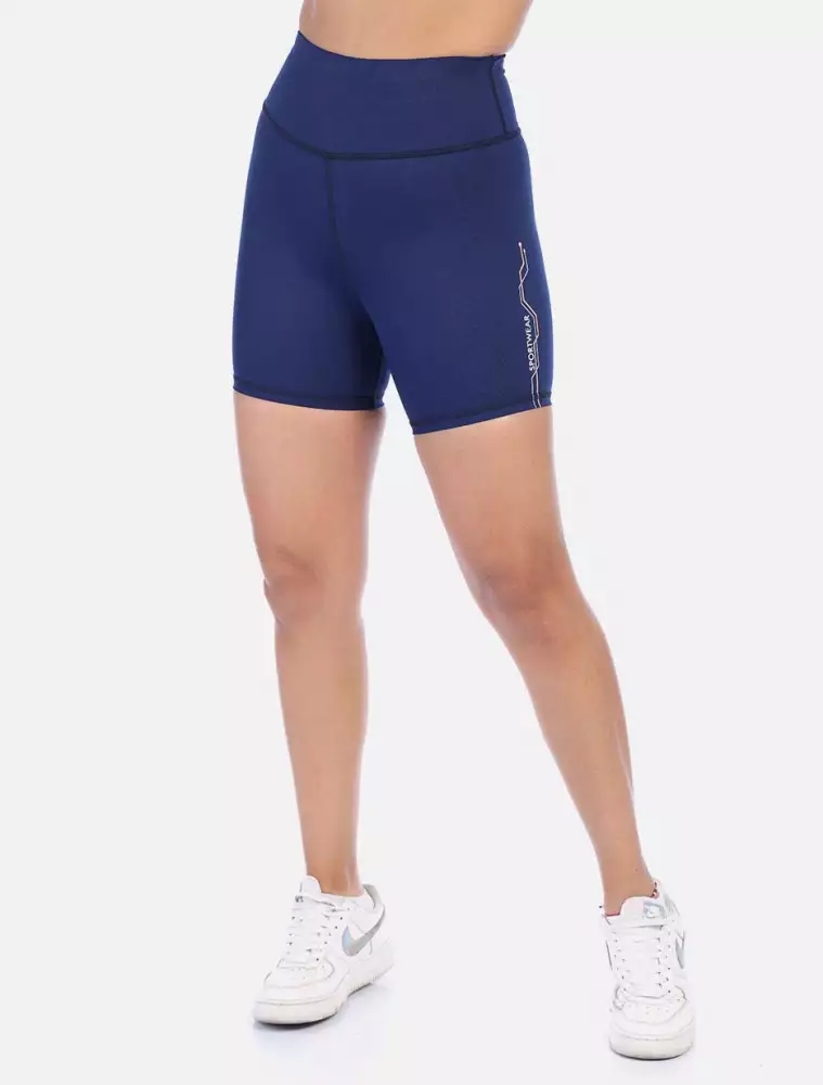 Short deportivo tiro alto con corte tipo corazon Arequipe Moda Dulce