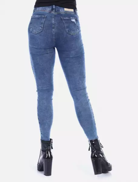 Skinny Jean de mujer tiro alto