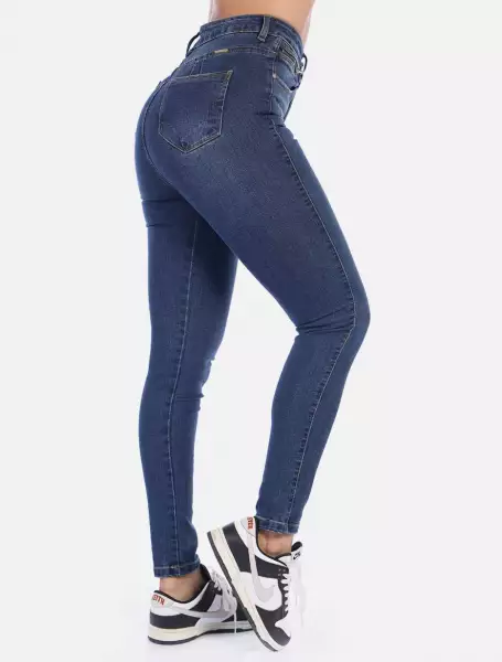 Skinny Jean para mujer Azul Oscuro