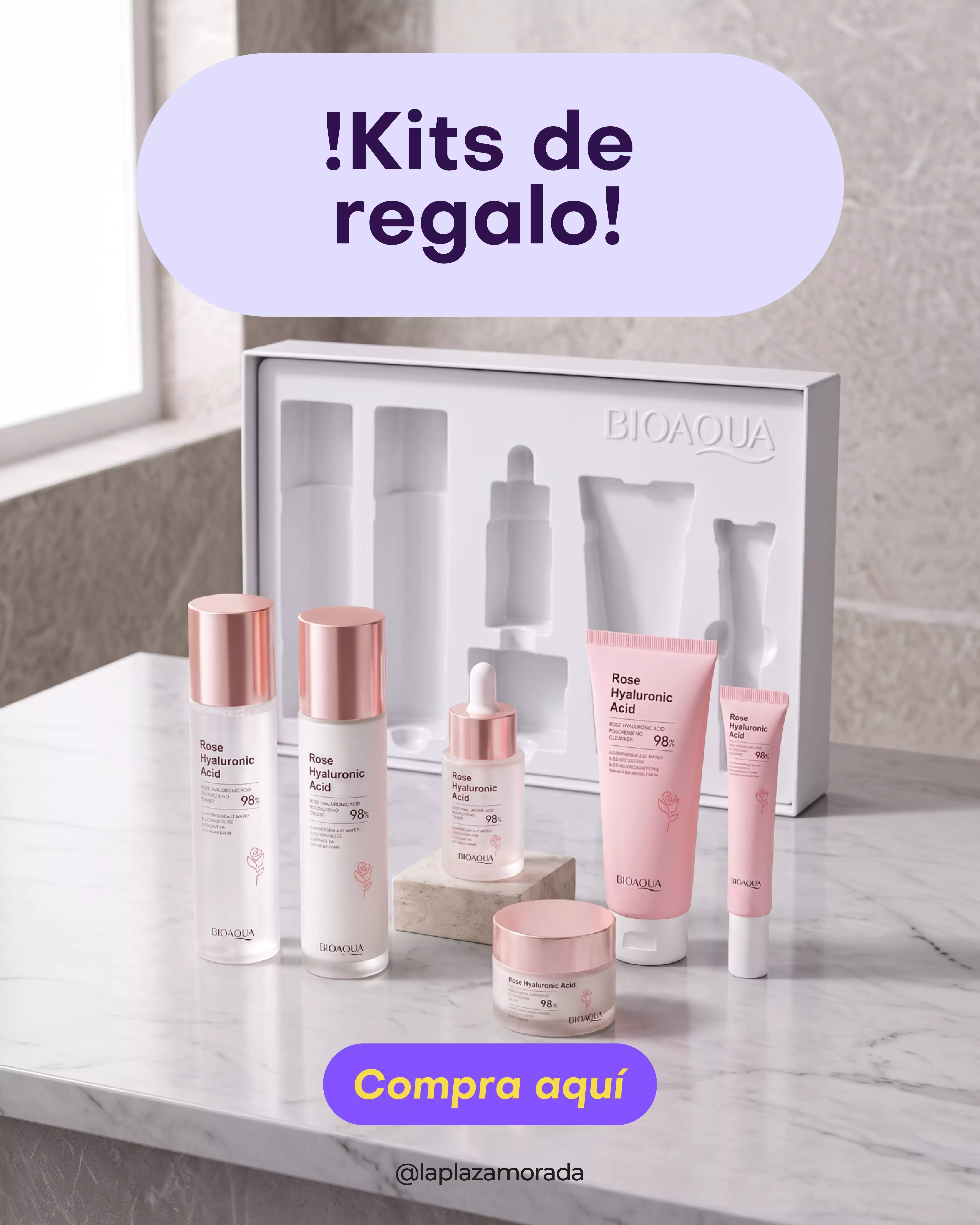 Kits de regalo en LA PLAZA MORADA
