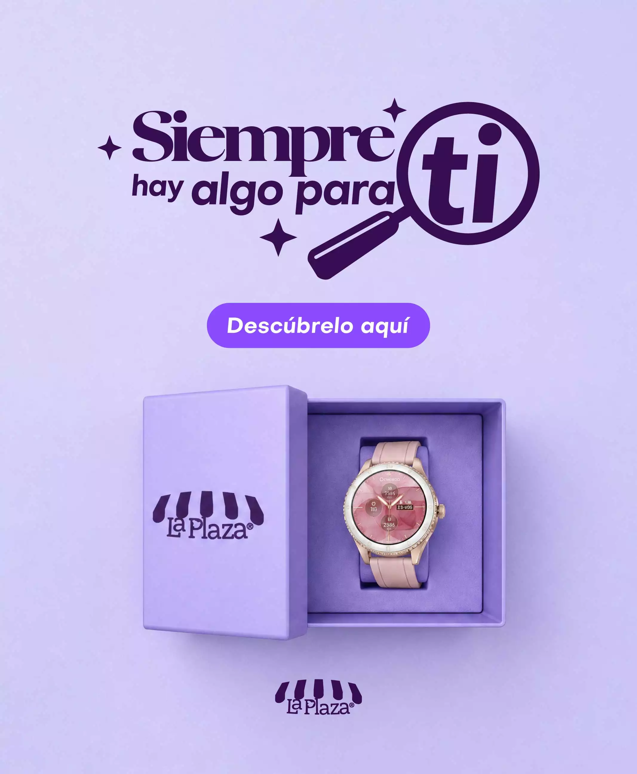 Ofertas en smartwatch y tecnología en La Plaza Morada