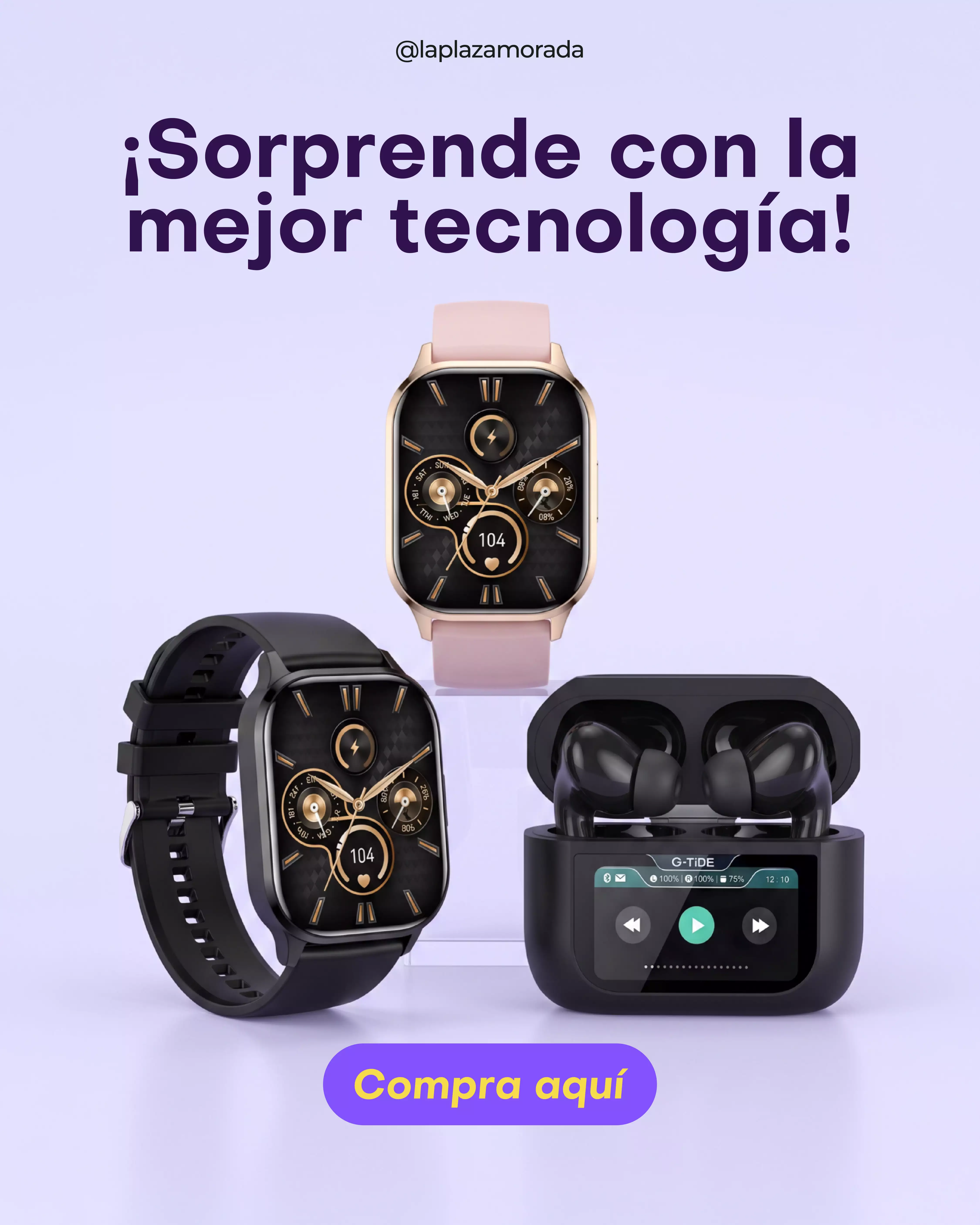 Smartwarch En La Plaza Morada