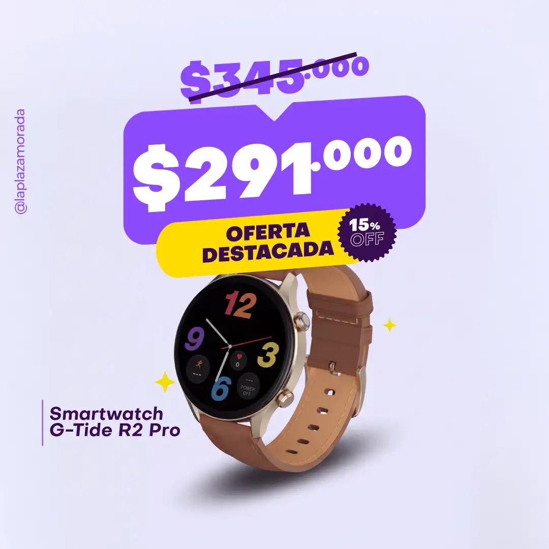 Smartwarch En La Plaza Morada con Descuento
